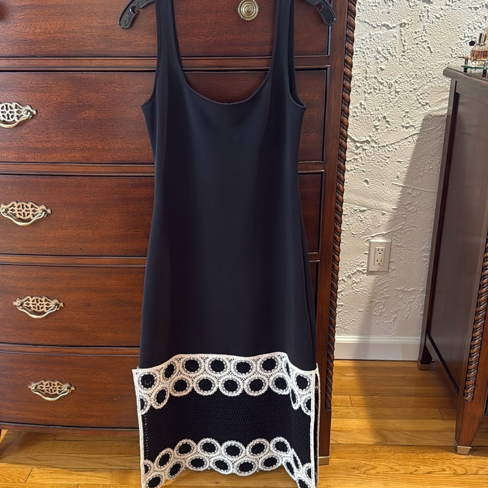 Black tank dress